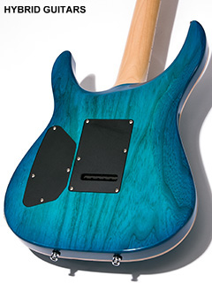 G-Life Guitars DSG Classic Royal Blue Turquoise ボディー裏面 サムネイル