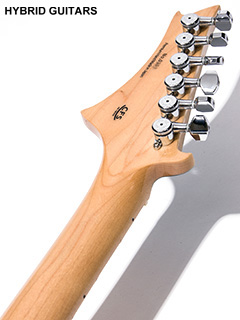 G-Life Guitars DSG Classic Royal Blue Turquoise ヘッド裏面 サムネイル