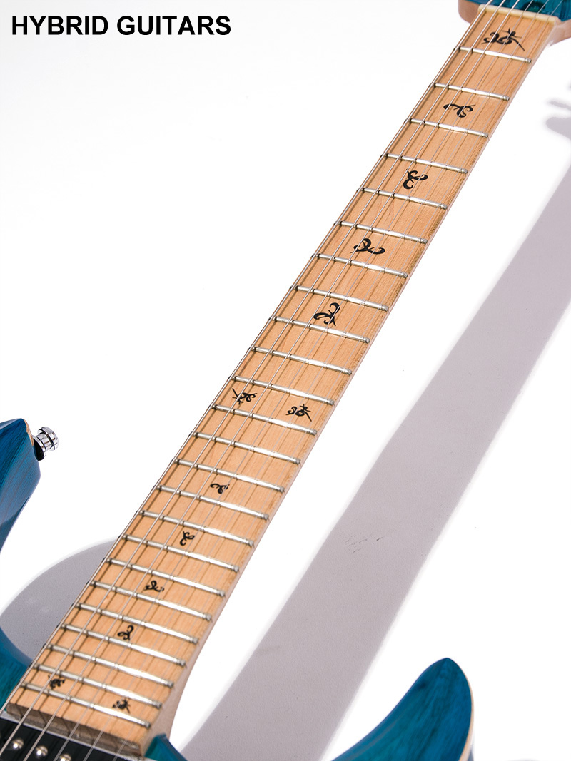 G-Life Guitars DSG Classic Royal Blue Turquoise 7