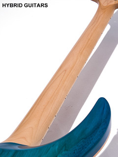 G-Life Guitars DSG Classic Royal Blue Turquoise ネック サムネイル