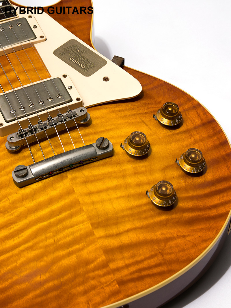 Gibson Custom Shop 1959 Les Paul Reissue Murphy Burst with Rolled Neck VOS BOTB page 90 2014 14