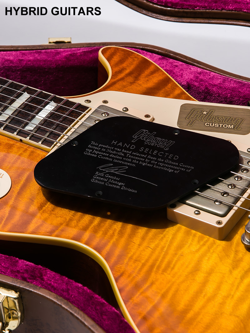 Gibson Custom Shop 1959 Les Paul Reissue Murphy Burst with Rolled Neck VOS BOTB page 90 2014 20