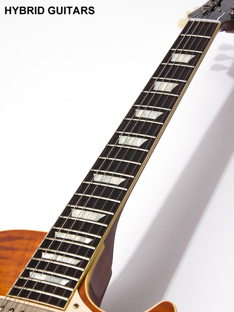Gibson Custom Shop 1959 Les Paul Reissue Murphy Burst with Rolled Neck VOS BOTB page 90 2014 7