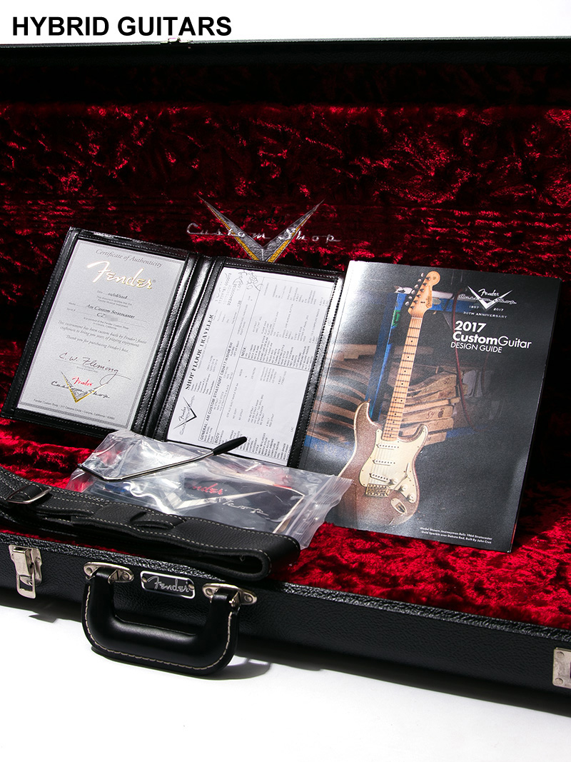 Fender Custom Shop American Custom Stratocaster 4A Quilt Trans Blue 2018 13