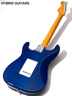 Fender Custom Shop American Custom Stratocaster 4A Quilt Trans Blue 2018 全体裏面 サムネイル