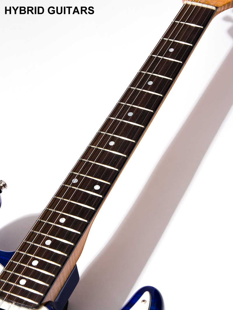 Fender Custom Shop American Custom Stratocaster 4A Quilt Trans Blue 2018 7