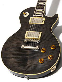 Tokai HLS360 Jacaranda & Honduras Mahogany See-Through Black 2010 ボディー正面 サムネイル