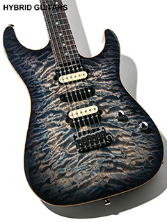 Suhr Standard Brazilian Rosewood F.B. & Engraved Plate Faded Trans Whale Blue 写真10 サムネイル
