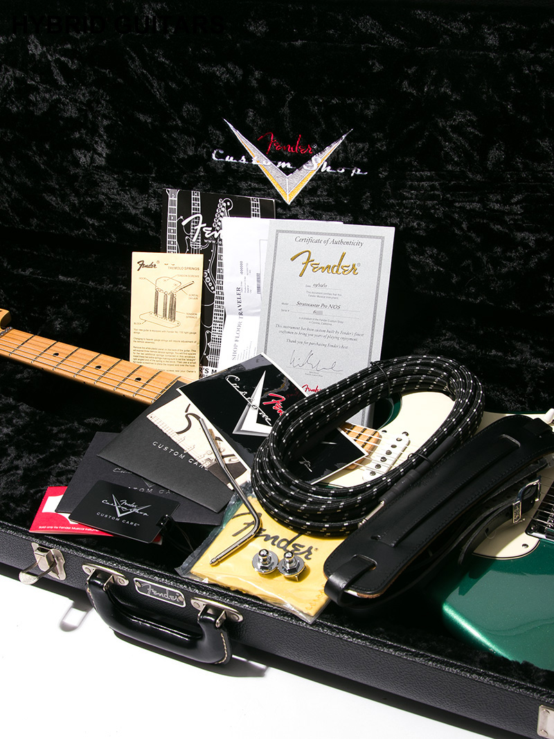Fender Custom Shop Stratocaster Pro NOS SSH Sherwood Green Metallic 2013 9