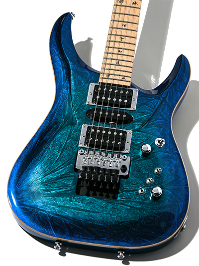 G-Life Guitars DSG Life-Ash Midnight Blue Moon