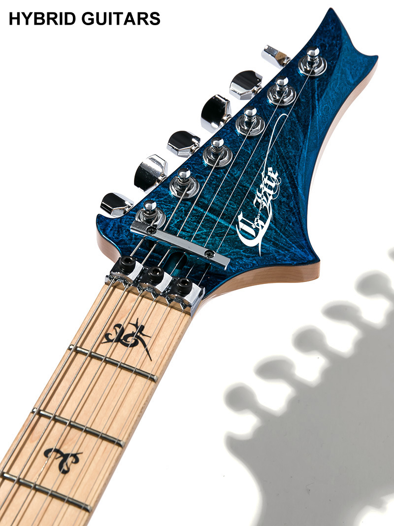 G-Life Guitars DSG Life-Ash Midnight Blue Moon 5