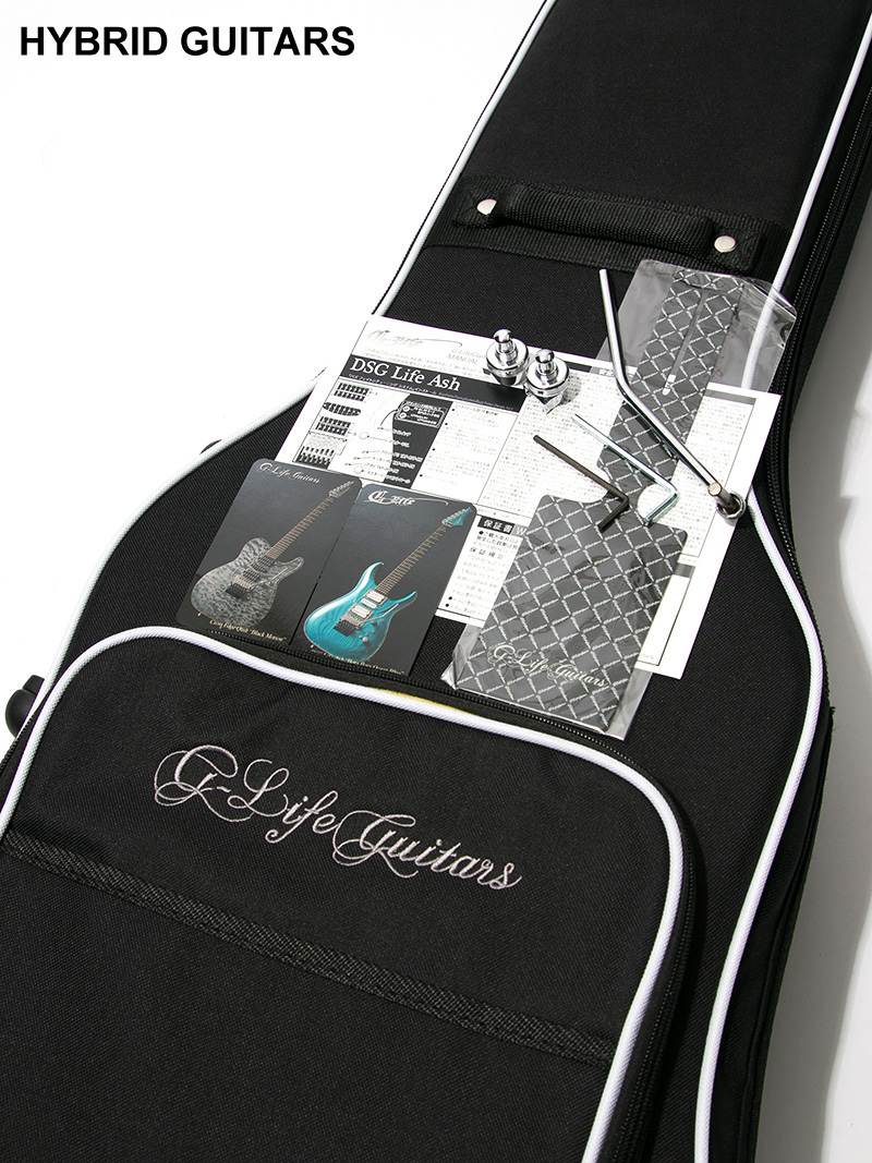 G-Life Guitars DSG Life-Ash Midnight Blue Moon 9