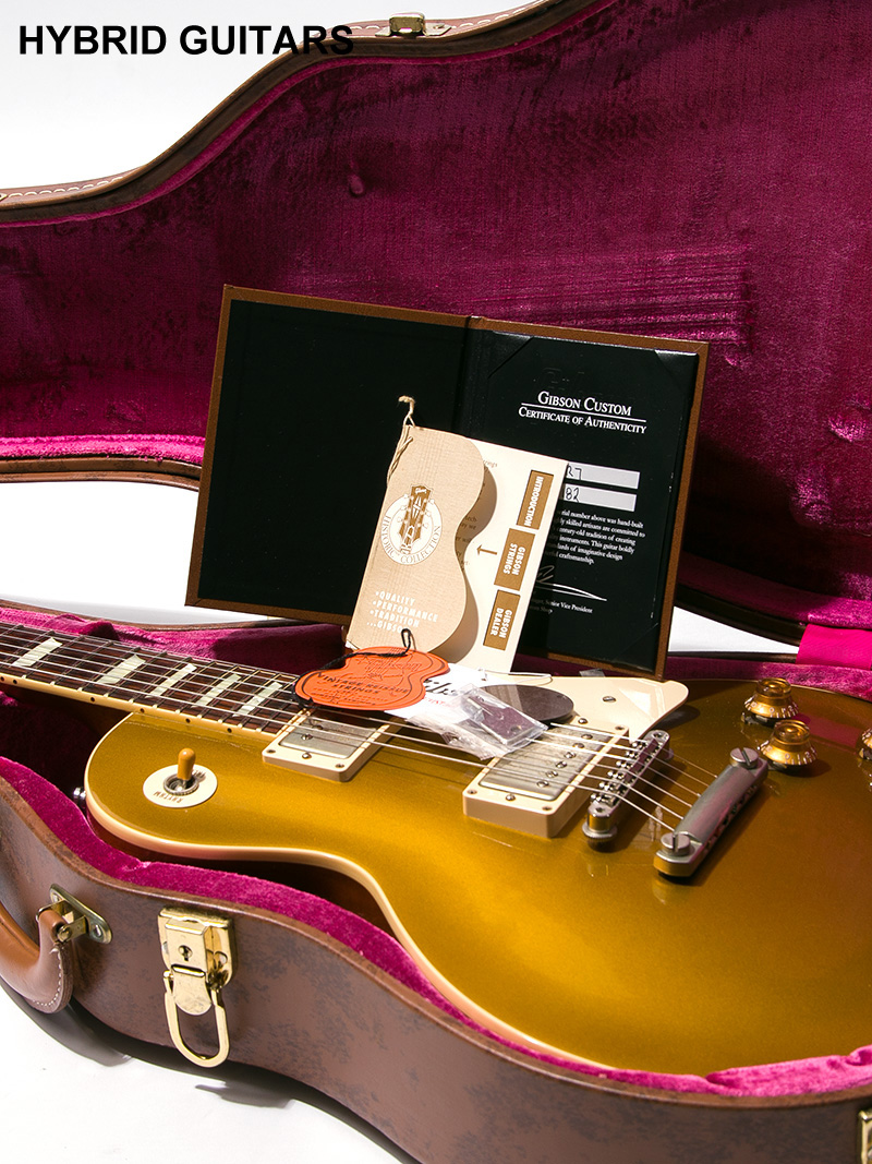 Gibson Custom Shop 120th Historic Collection 1957 Les Paul Standard Reissue Gold Top VOS 2014 12