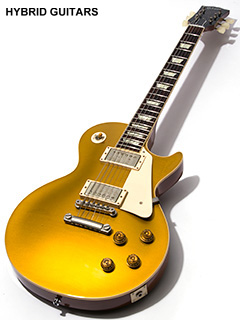 Gibson Custom Shop 120th Historic Collection 1957 Les Paul Standard Reissue Gold Top VOS 2014 全体正面 サムネイル