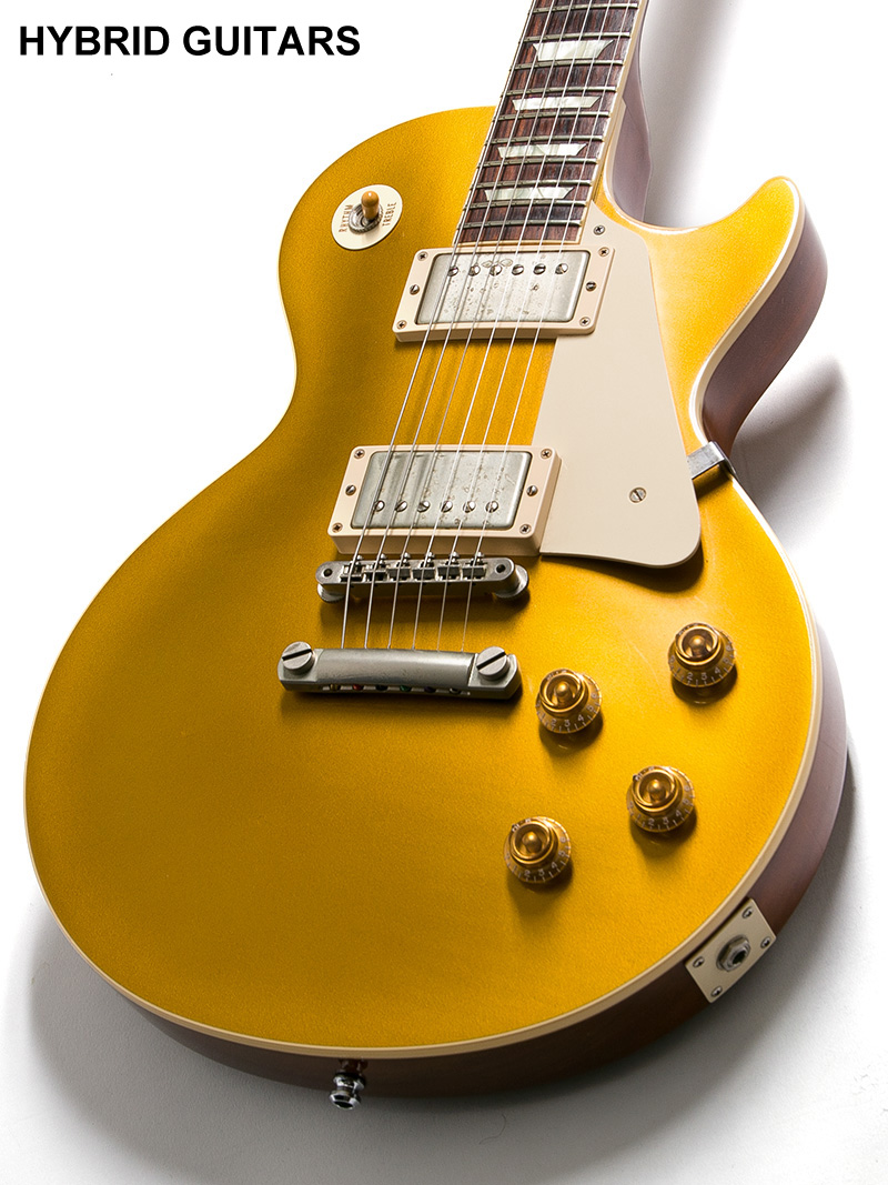 Gibson Custom Shop 120th Historic Collection 1957 Les Paul Standard Reissue Gold Top VOS 2014 3