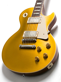 Gibson Custom Shop 120th Historic Collection 1957 Les Paul Standard Reissue Gold Top VOS 2014 ボディー正面 サムネイル