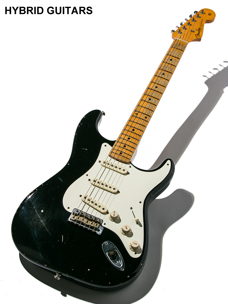 Fender Custom Shop Limited MBS 1956 Stratocaster Big-V Neck  & Lightweight Alder Relic Black Master Built by Todd Krause 1