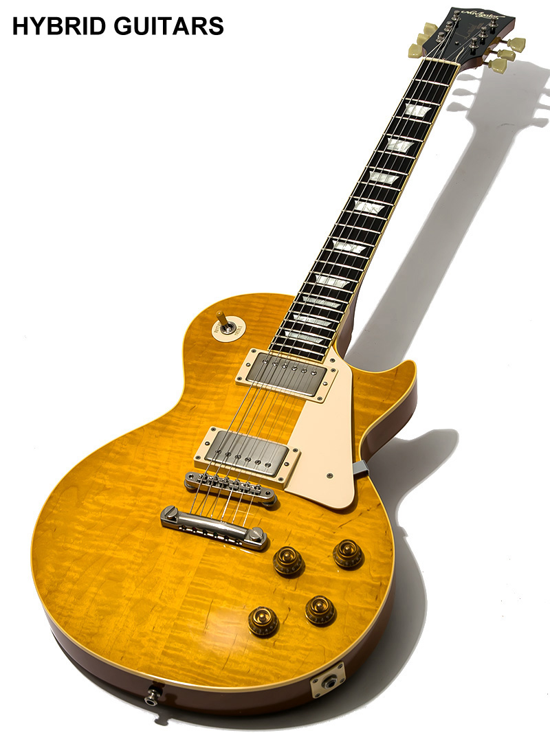 Navigator Custom Order Les Paul Standard Brazilian Rosewood Lemon Drop 2012 1