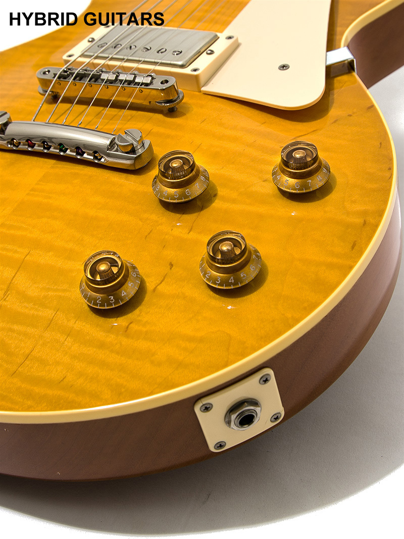 Navigator Custom Order Les Paul Standard Brazilian Rosewood Lemon Drop 2012 12