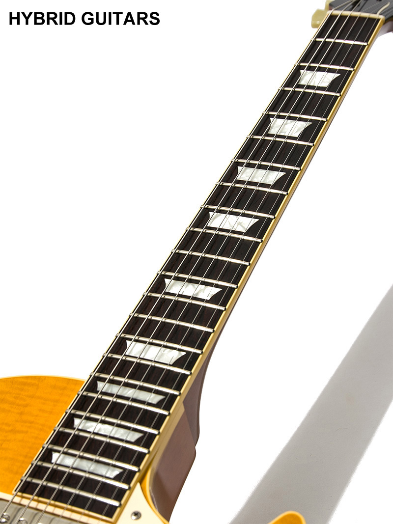 Navigator Custom Order Les Paul Standard Brazilian Rosewood Lemon Drop 2012 7