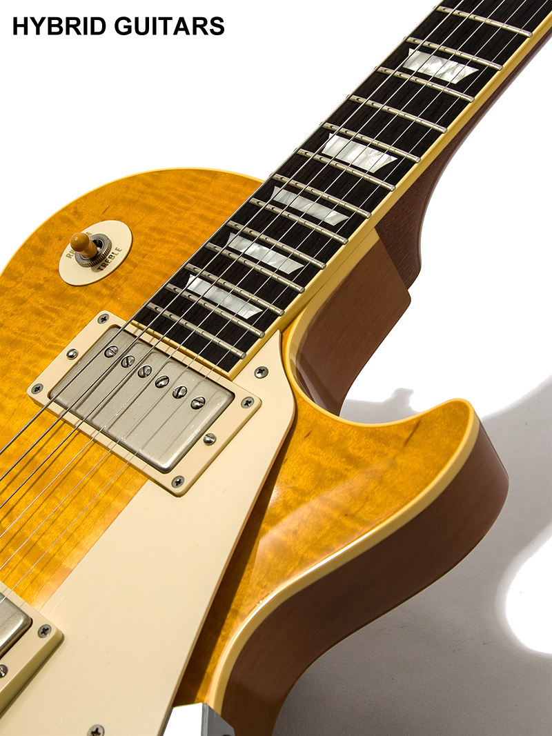 Navigator Custom Order Les Paul Standard Brazilian Rosewood Lemon Drop 2012 9