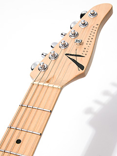 Tom Anderson Drop Top Classic Tiger Eye Burst 2014 ヘッド正面 サムネイル