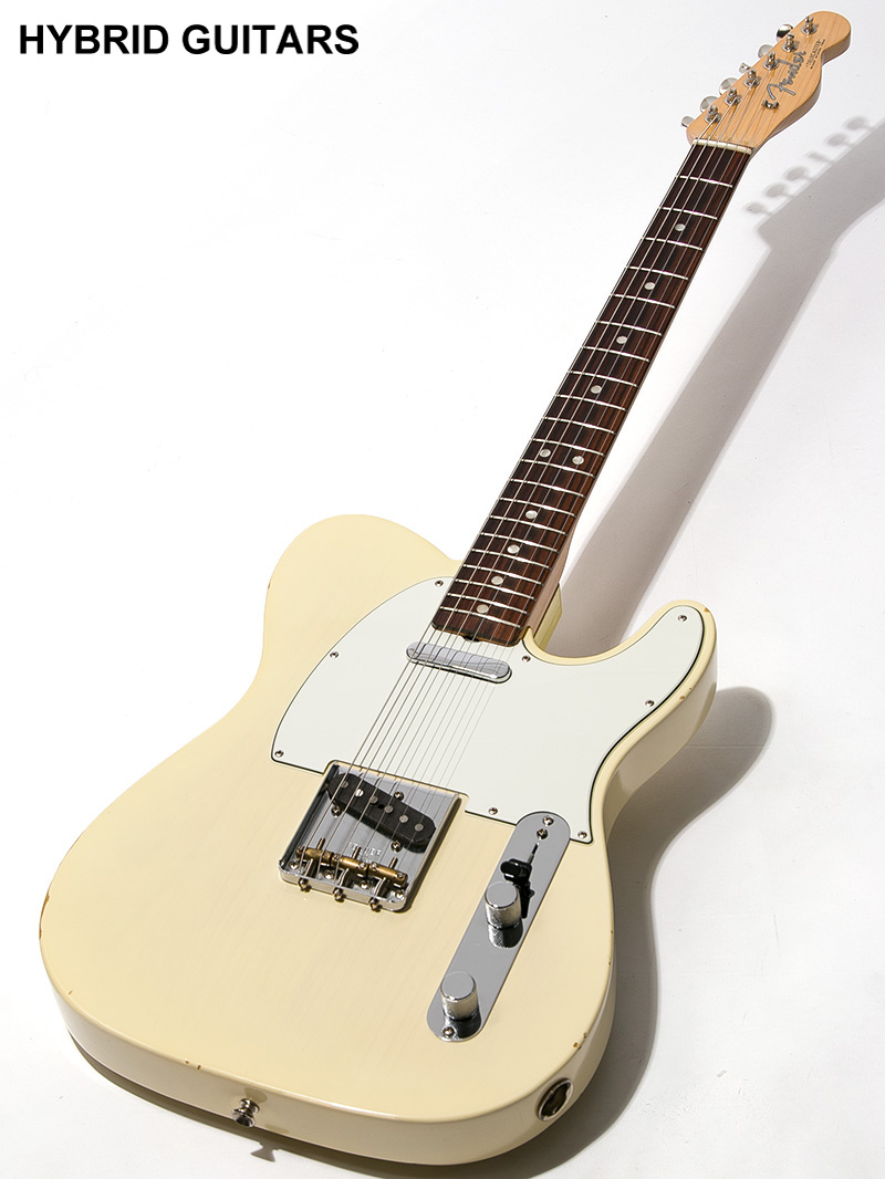 Fender USA American Vintage 1964 Telecaster Aged White Blonde 2014 1