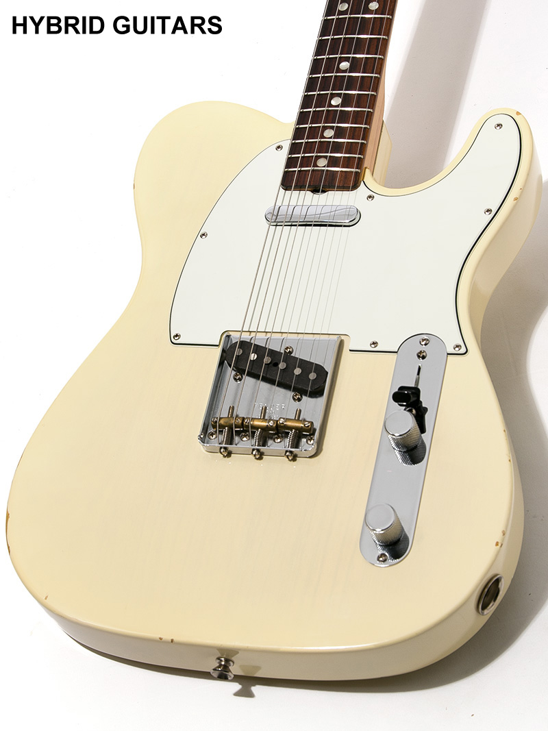 Fender USA American Vintage 1964 Telecaster Aged White Blonde 2014 3