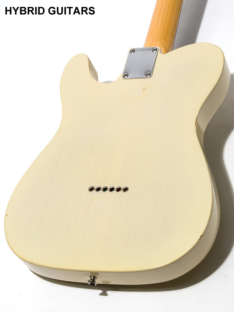 Fender USA American Vintage 1964 Telecaster Aged White Blonde 2014 4