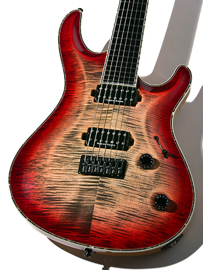 Mayones REGIUS CORE 7 Jeans Black Red Burst