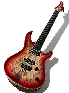 Mayones REGIUS CORE 7 Jeans Black Red Burst 全体正面 サムネイル