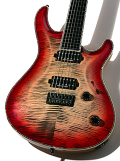 Mayones REGIUS CORE 7 Jeans Black Red Burst ボディー正面 サムネイル