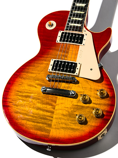 Gibson Les Paul Classic Plus Cherry Sunburst  Les Paul Model Logo 1993