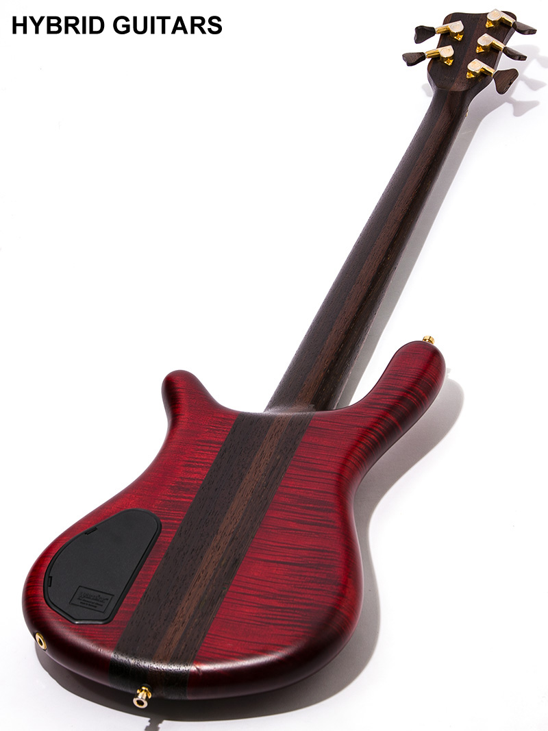 Warwick Custom Shop Masterbuilt Streamer Stage I Burgandy Red 2015 2