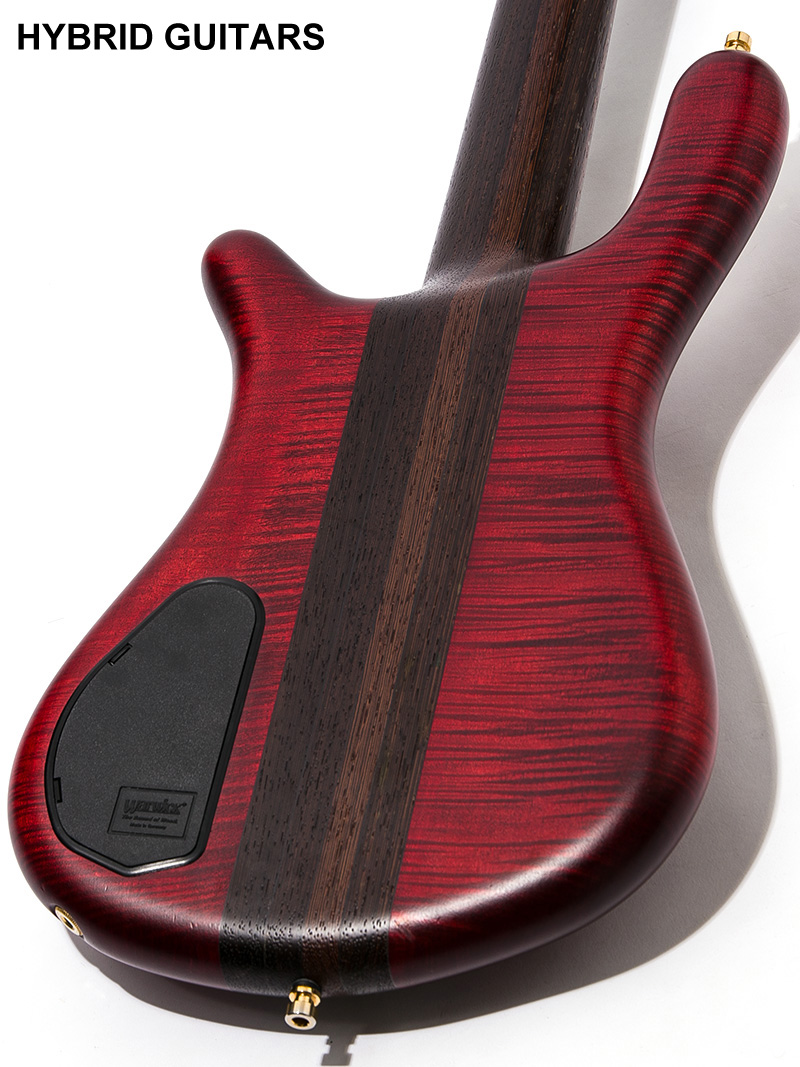 Warwick Custom Shop Masterbuilt Streamer Stage I Burgandy Red 2015 4