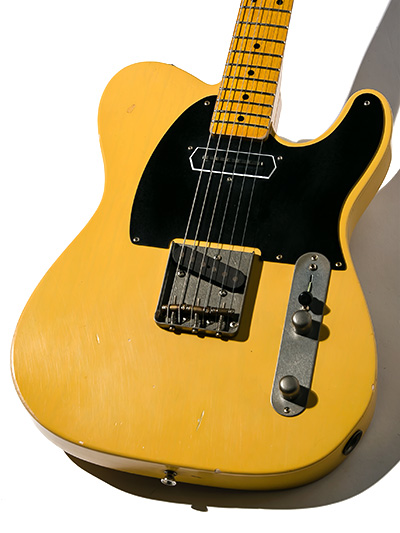 Nash Guitars T52 Charlie Christian Tele Aged Butter Scotch Blond 2019