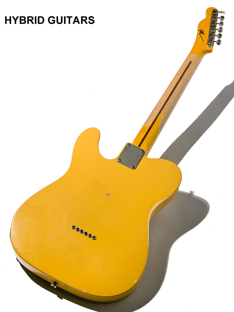 Nash Guitars T52 Charlie Christian Tele Aged Butter Scotch Blond 2019 2