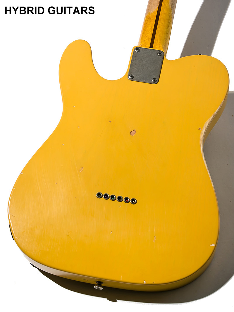 Nash Guitars T52 Charlie Christian Tele Aged Butter Scotch Blond 2019 4
