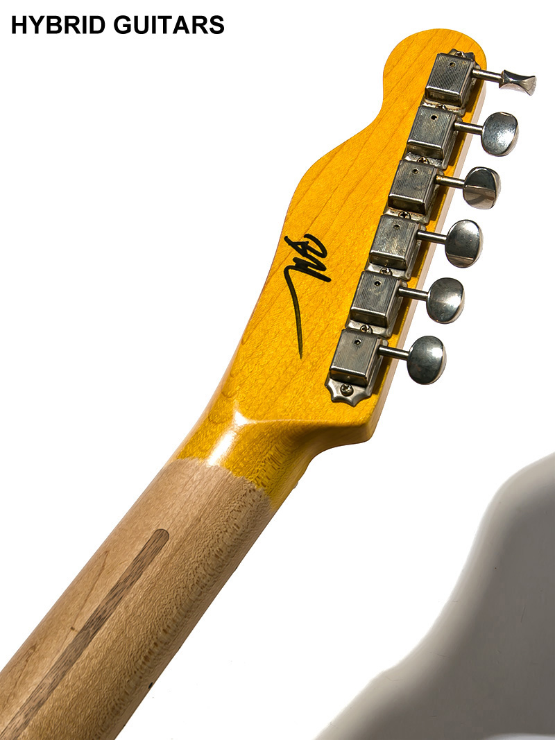 Nash Guitars T52 Charlie Christian Tele Aged Butter Scotch Blond 2019 6