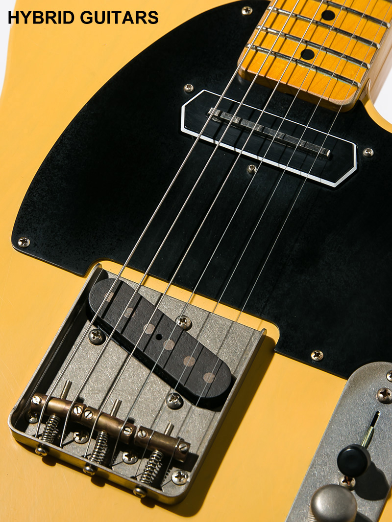 Nash Guitars T52 Charlie Christian Tele Aged Butter Scotch Blond 2019 9