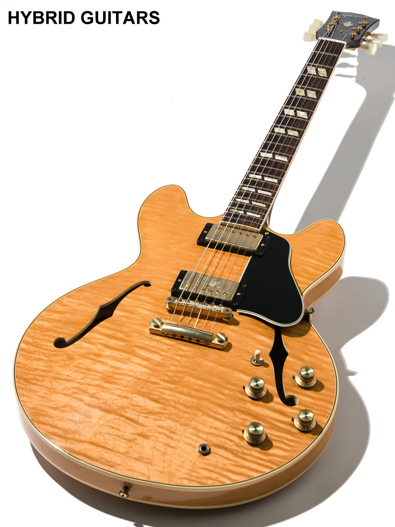 Gibson Memphis Historic '64 ES-345TDN Non Varitone Figured VOS Natural 2015 1
