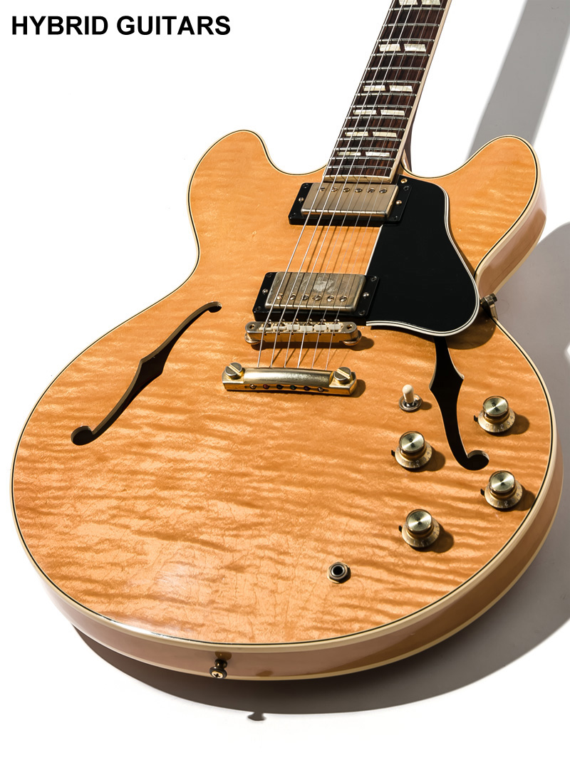 Gibson Memphis Historic '64 ES-345TDN Non Varitone Figured VOS Natural 2015 3