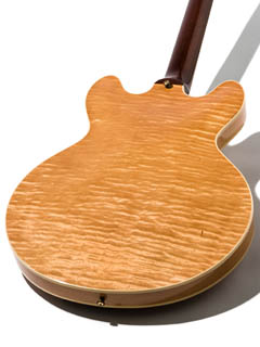 Gibson Memphis Historic '64 ES-345TDN Non Varitone Figured VOS Natural 2015 ボディー裏面 サムネイル