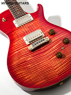 Paul Reed Smith(PRS) P245 Limited Wood Library 10Top with Piezo  Blood Orange 2015 写真10 サムネイル