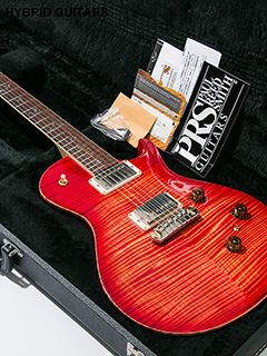 Paul Reed Smith(PRS) P245 Limited Wood Library 10Top with Piezo  Blood Orange 2015 写真14 サムネイル