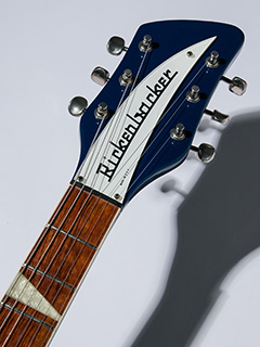 Rickenbacker 360 V64 Midnight Blue 2001 ヘッド正面 サムネイル