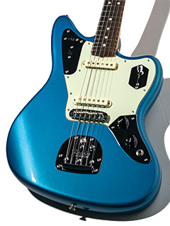 Fender USA Johnny Marr Jaguar Lake Placid Blue 2018 ボディー正面 サムネイル