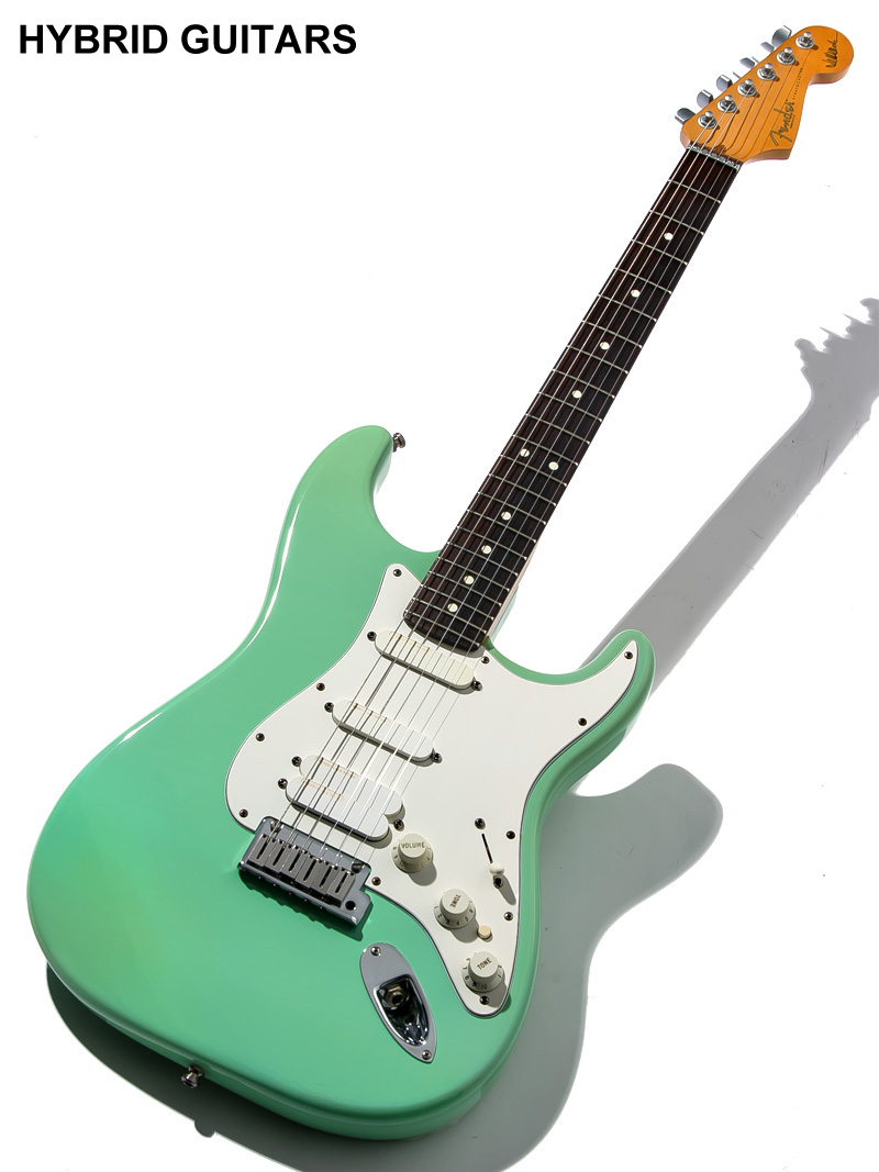 Fender USA Jeff Beck Stratocaster Lace Sensor GOLD SSH Surf Green 2000 1