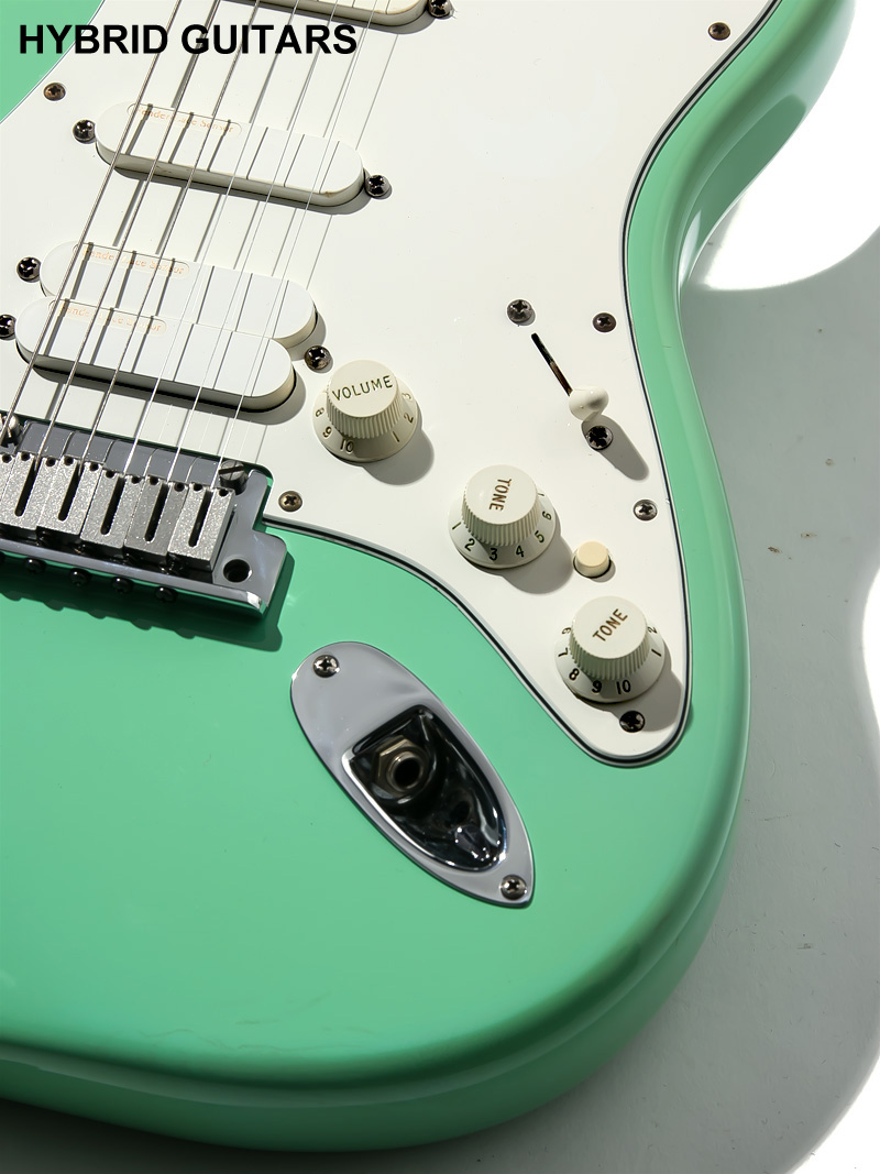 Fender USA Jeff Beck Stratocaster Lace Sensor GOLD SSH Surf Green 2000 10