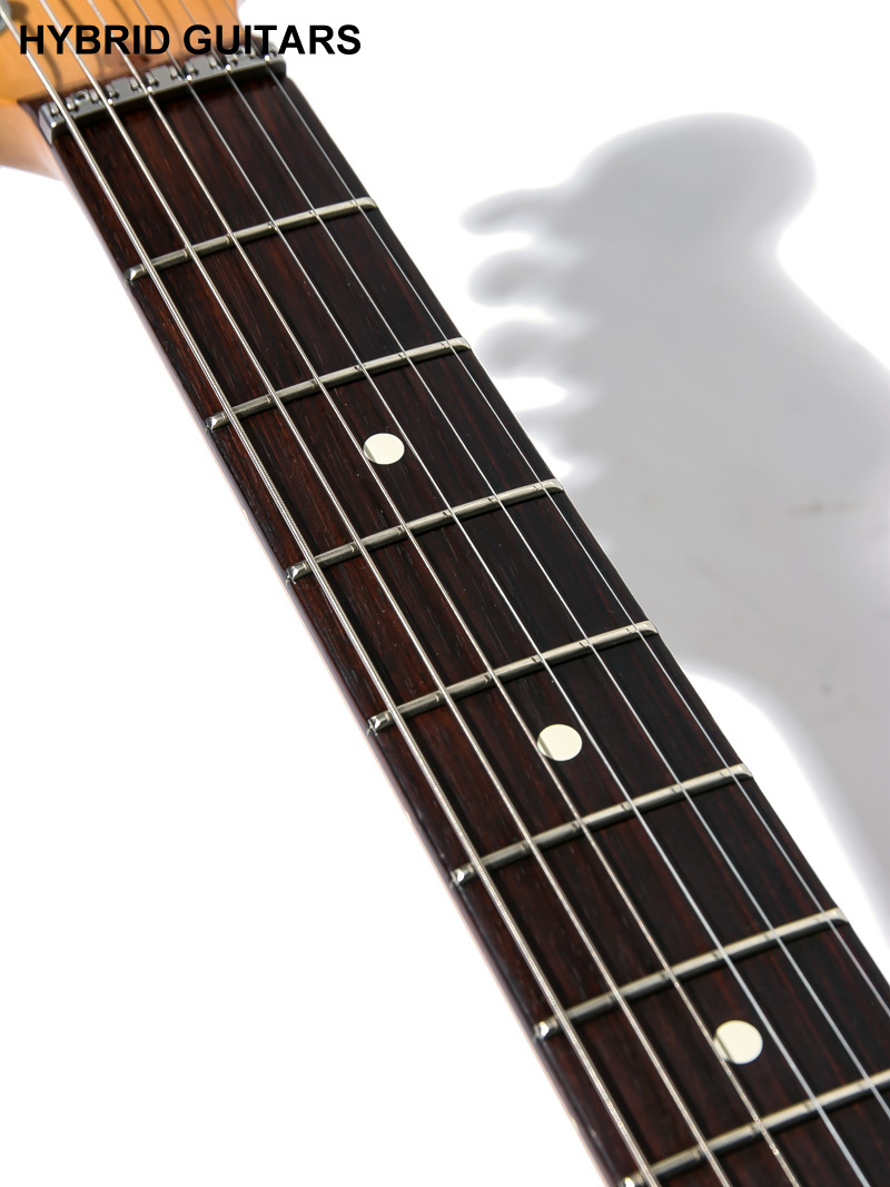 Fender USA Jeff Beck Stratocaster Lace Sensor GOLD SSH Surf Green 2000 12